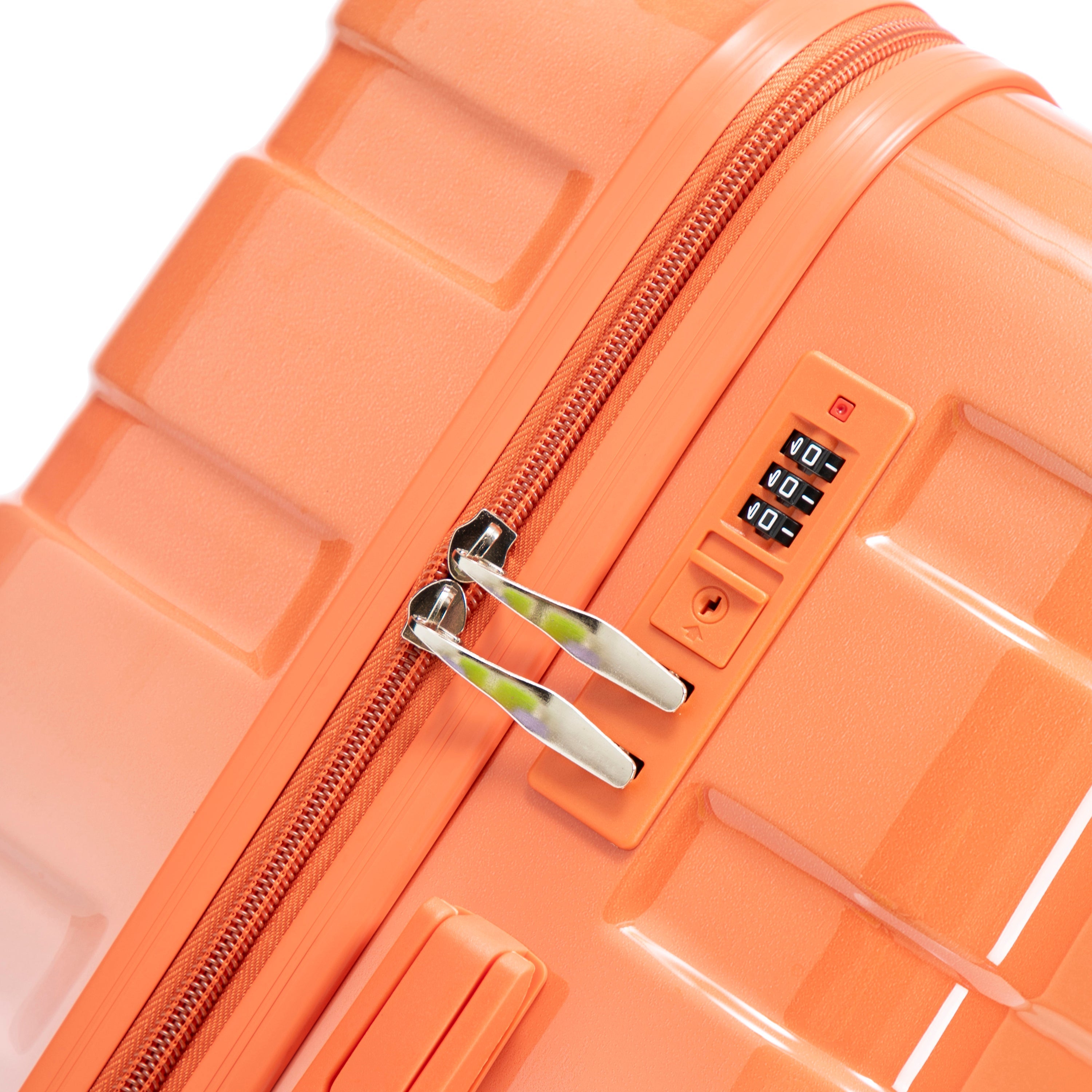 3-Piece Spinner Wheel Luggage Set with Gradient Color