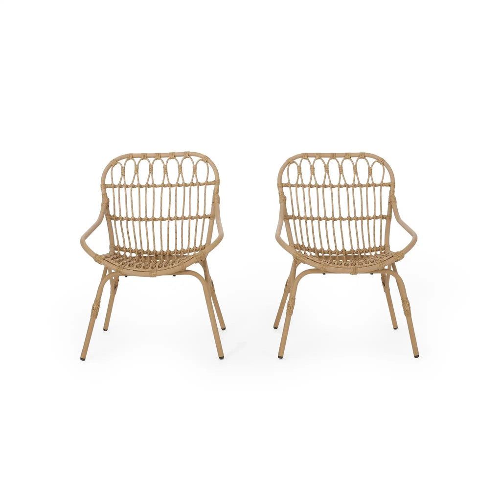 Monsoon Outdoor Accent Chair With Open Weave Design