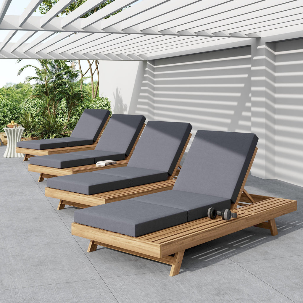 Lounge Chaise Set with Space Available on One Side