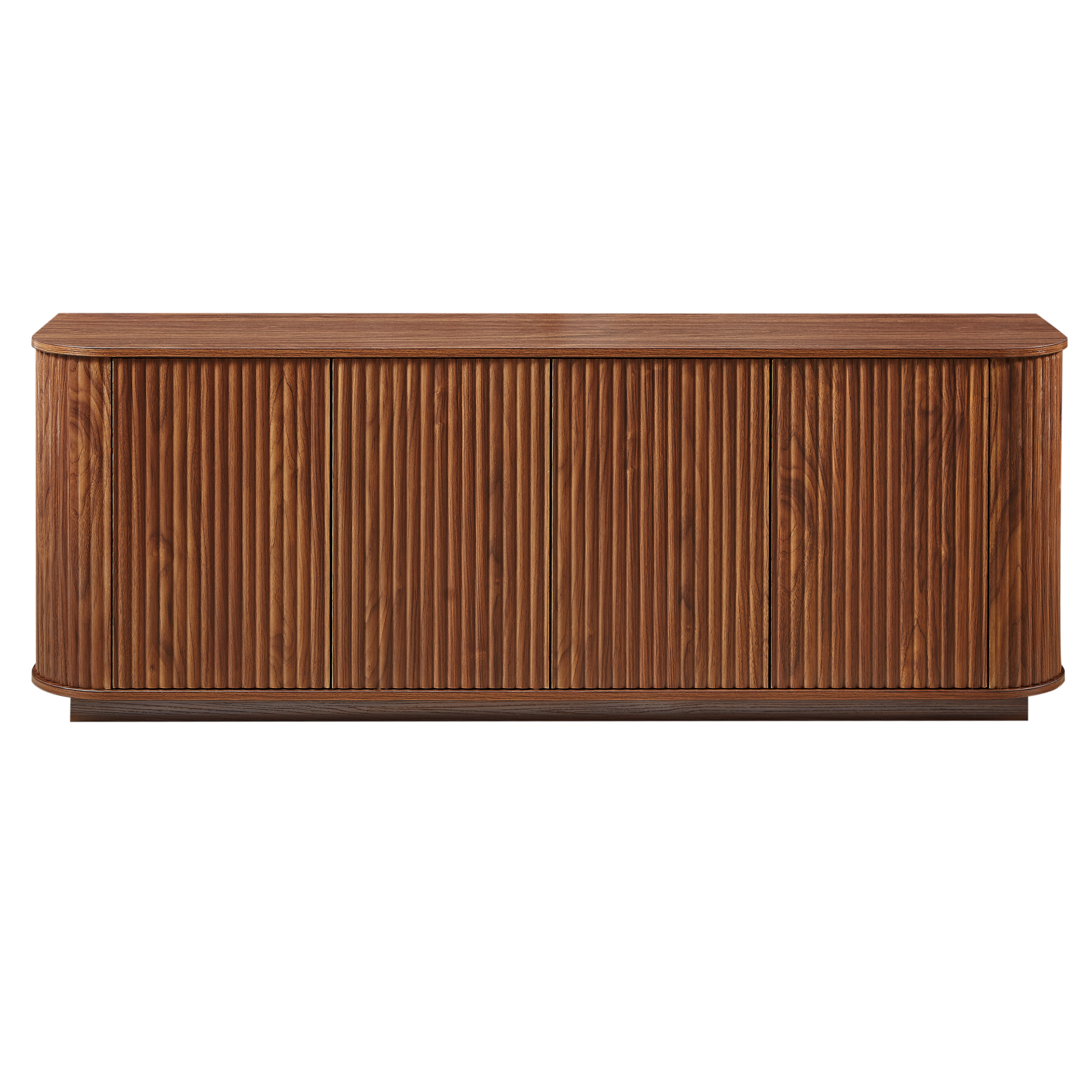 Sideboard Storage Cabinet TV Stand with Wave Pattern