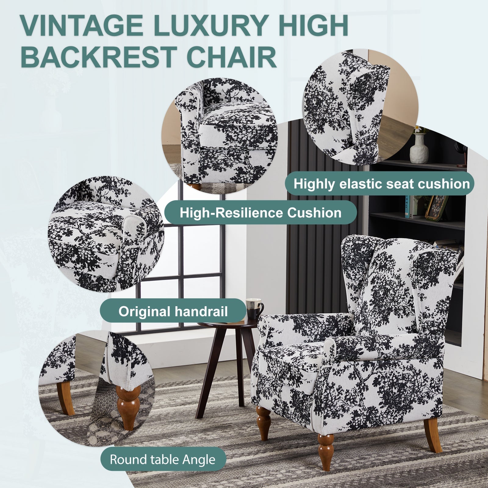 Coffee Table & Armchair Set