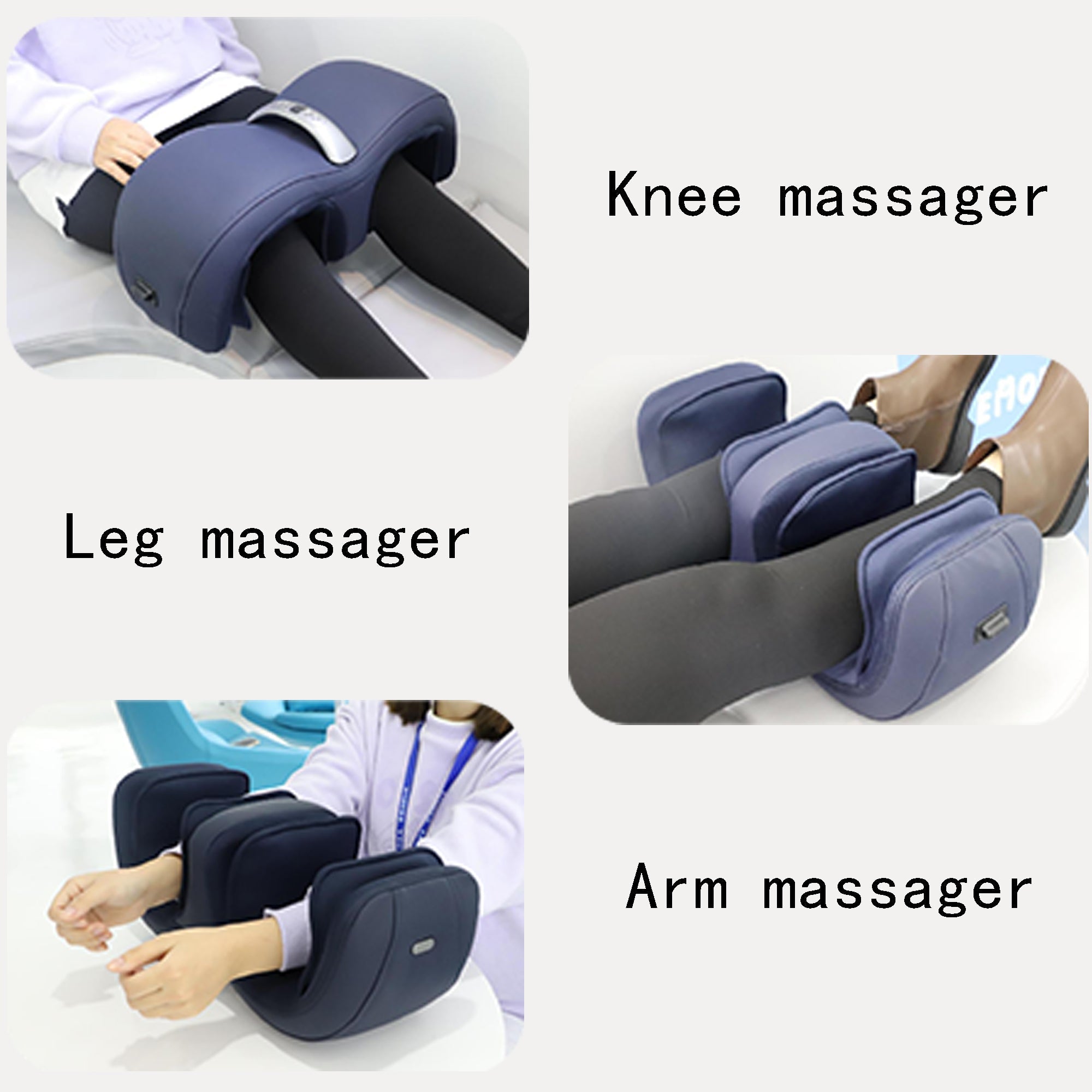 Air pressure  knee Massager-Dark Blue