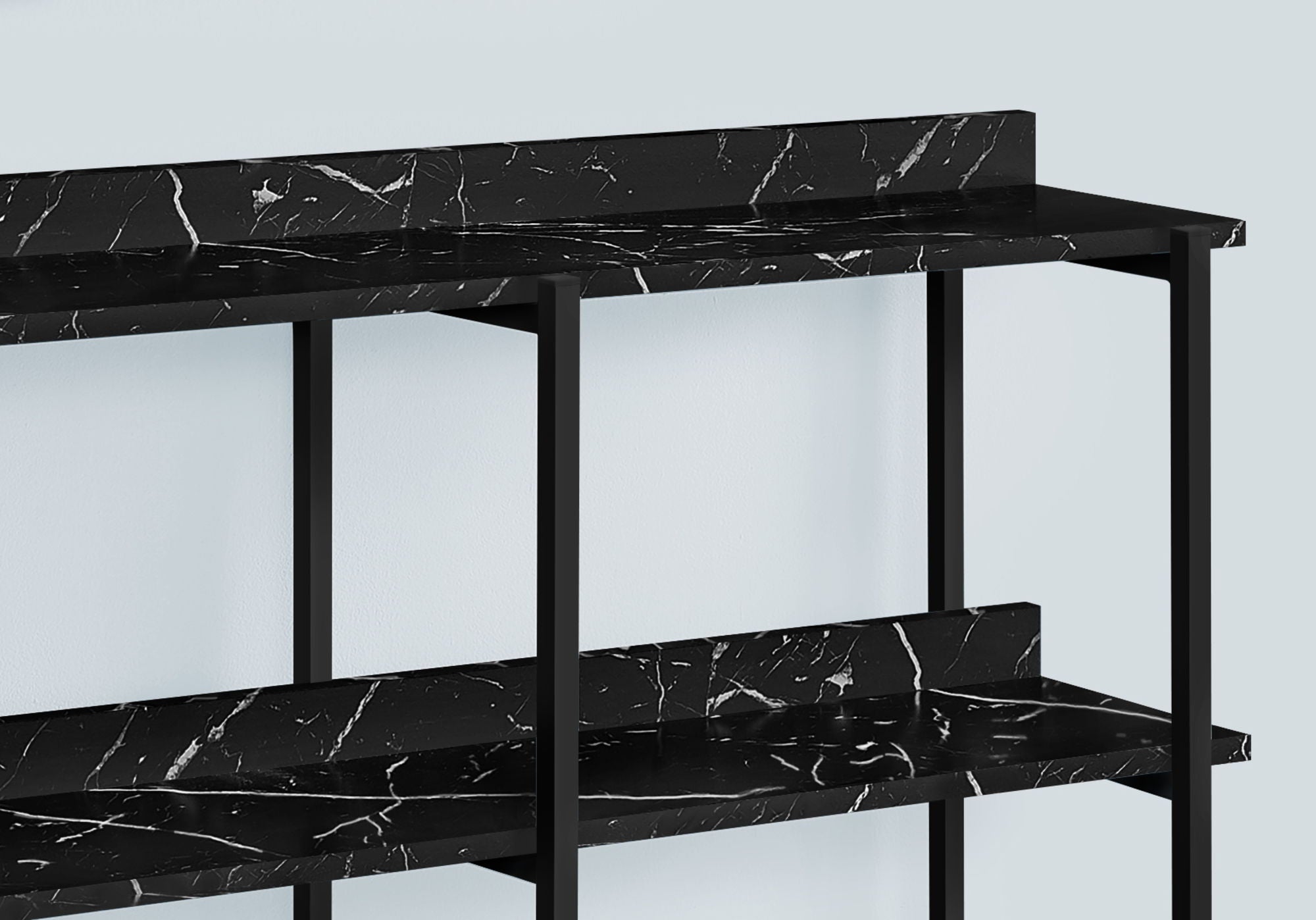 Accent Console Table for Entryway, Symmetrical Display