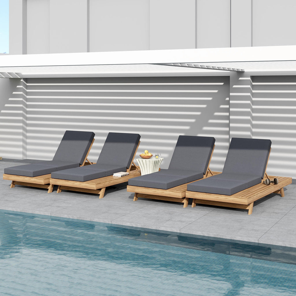 Lounge Chaise Set with Space Available on One Side