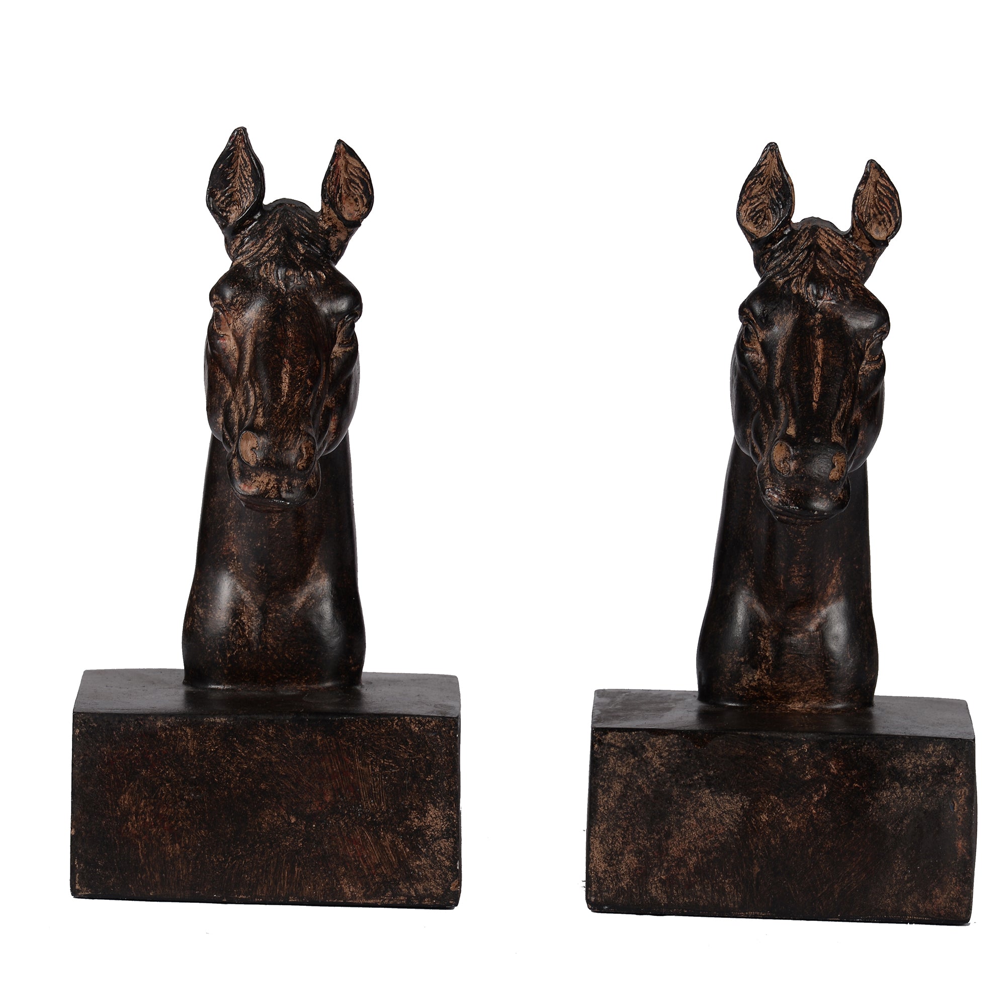 S/2 5.1x4x8' Horse Bookends