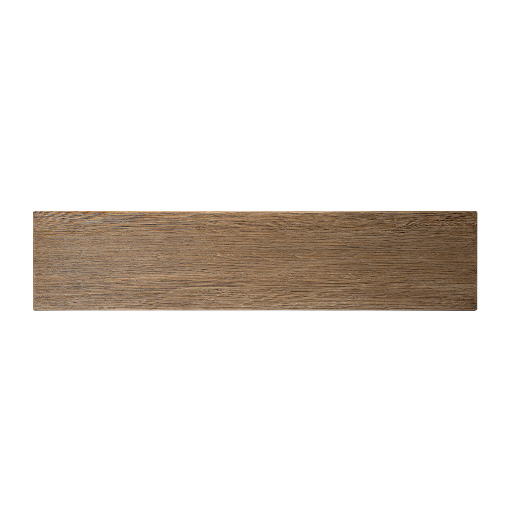 Hawthorne 72' Reclaimed Elm Trestle Dining Bench