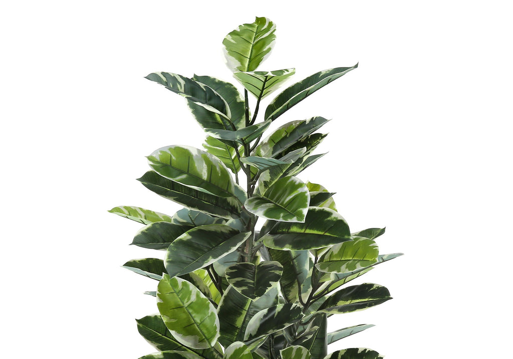 52" Tall Artificial Rubber Tree Indoor Plant