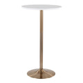 Pebble - Contemporary & Glam Adjustable Dining / Bar Table