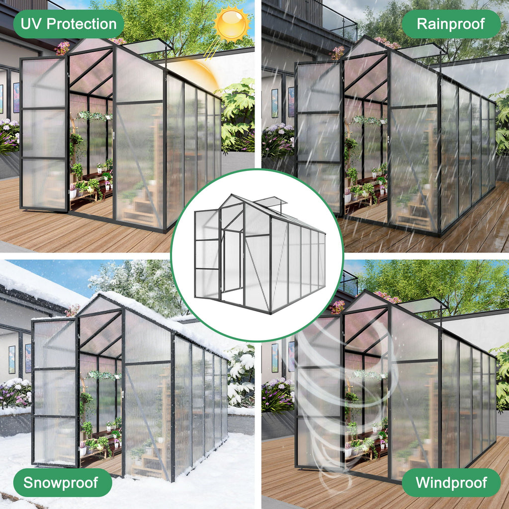 Gain Height Windproof house With Raised Base