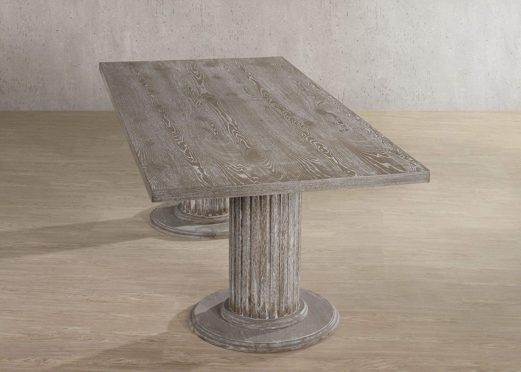 Gabrian Reclaimed Wood Dining Table - Gray