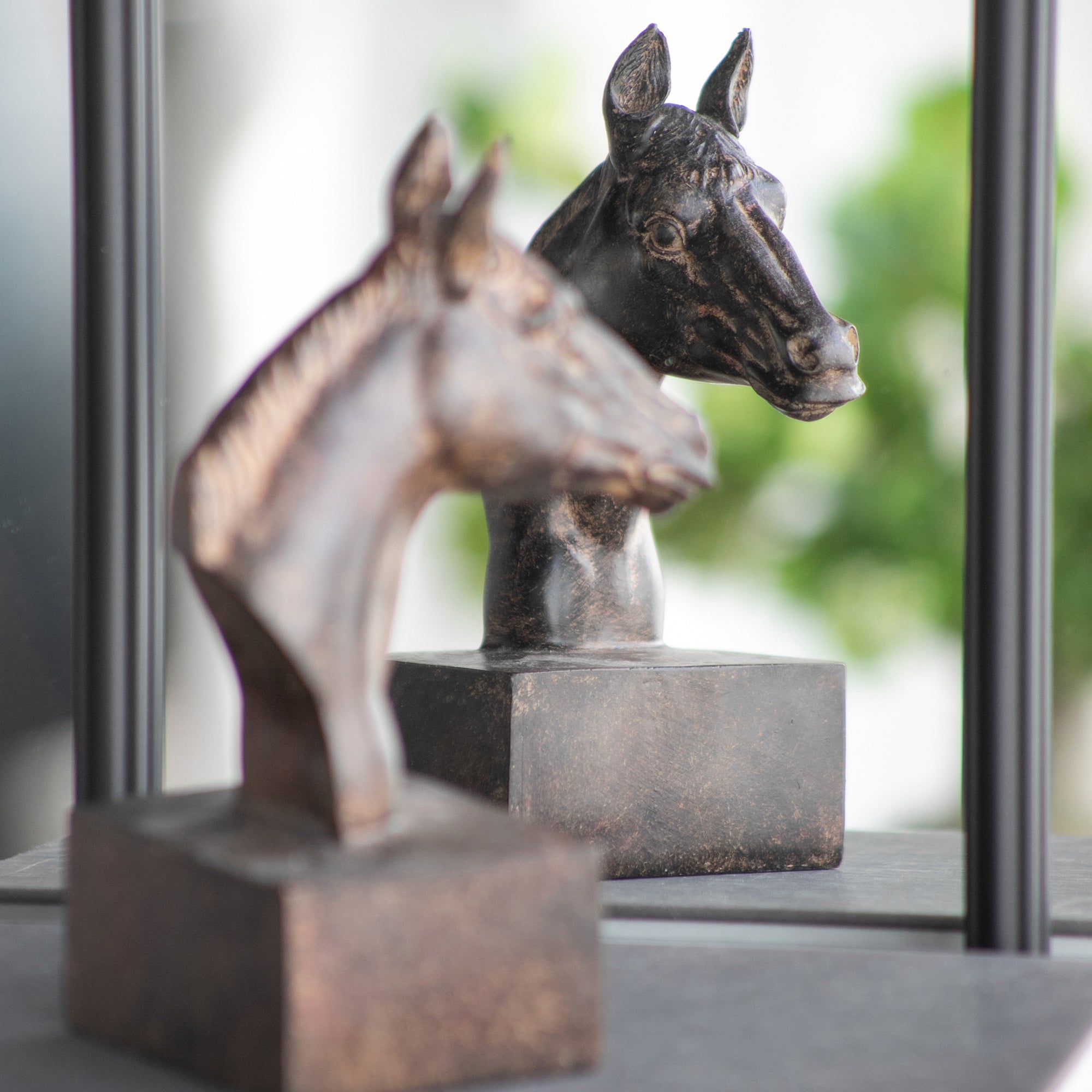 S/2 5.1x4x8' Horse Bookends