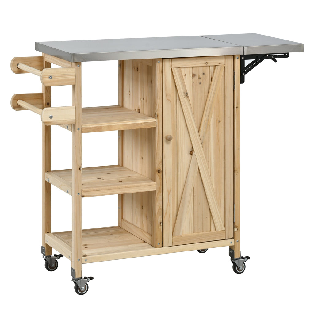 Foldable Outdoor Kitchen Island Patio Kitchen Island