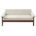 Loveseat Sofa 2 Seater Couch with Armrest Pillows