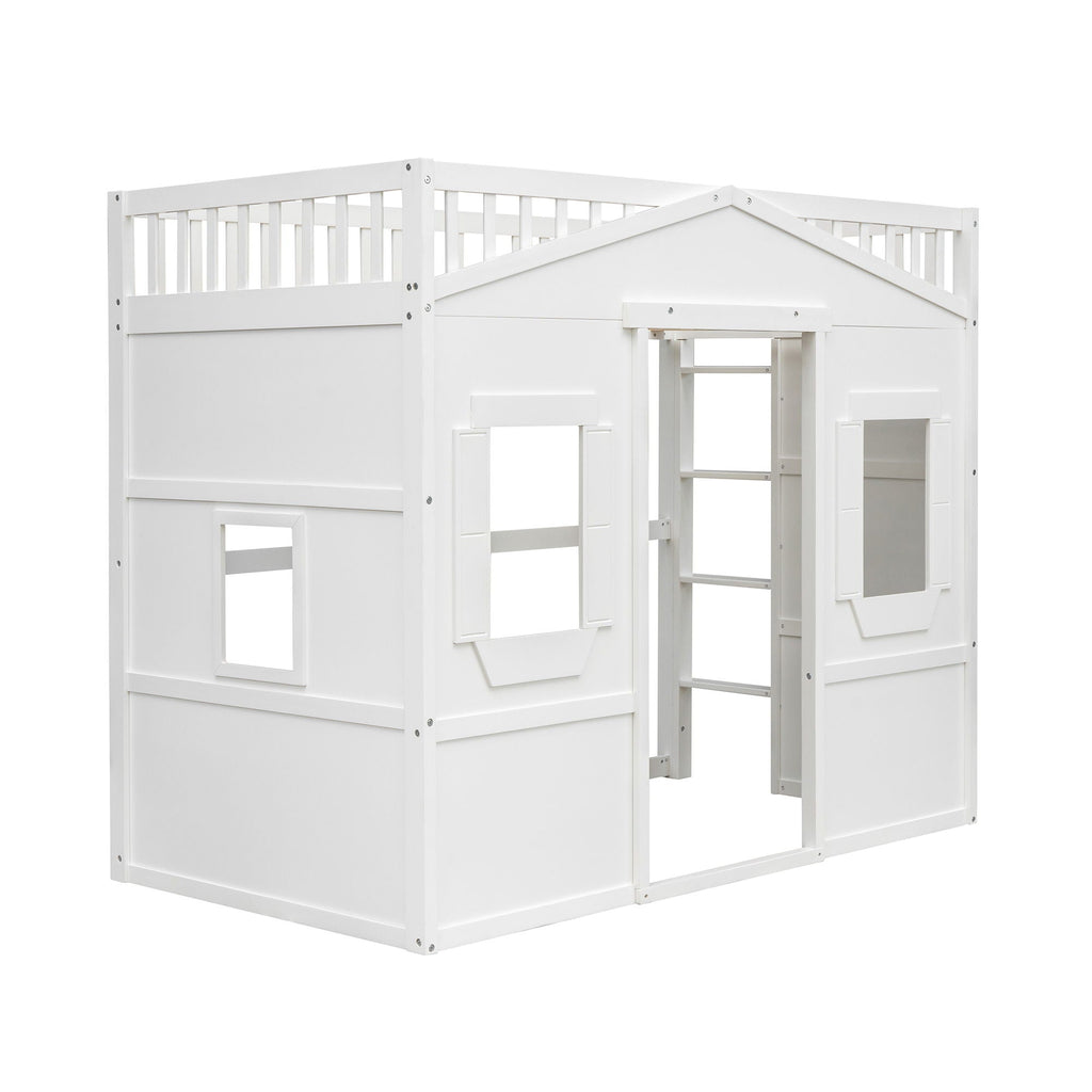 House Loft Bed With Ladder