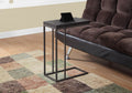 C-Shaped Accent Table for Living Room