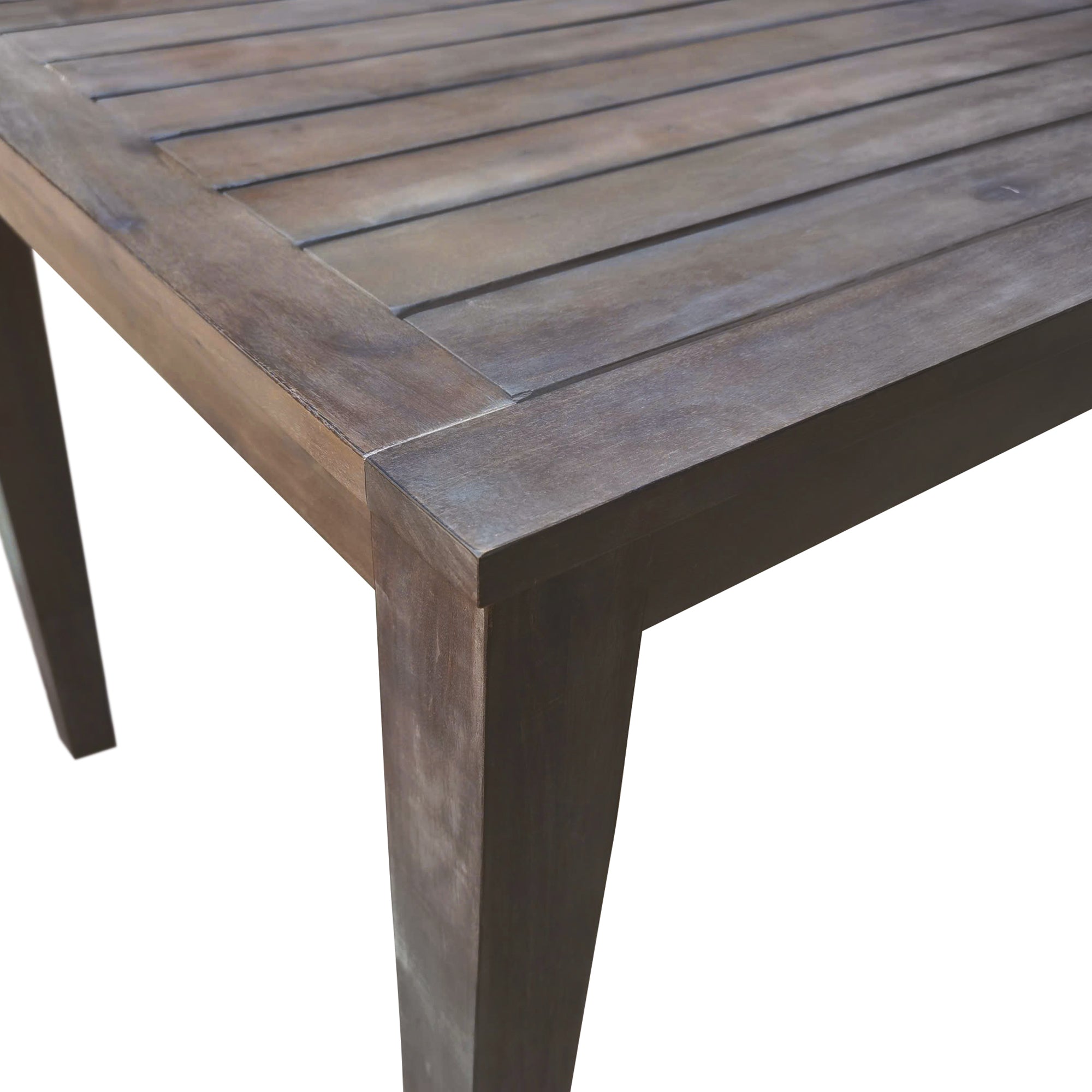 U_Style 7 Pieces Acacia Wood Outdoor Dining Set with Cushions