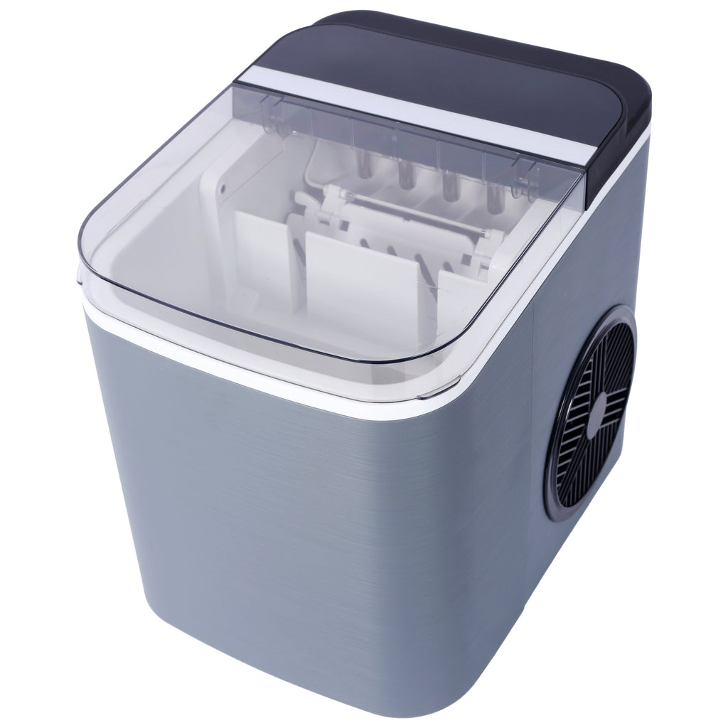 Portable Countertop Ice Maker with Self-Cleaning Function