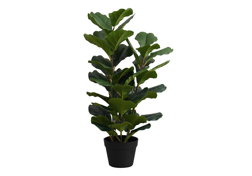 32" Tall Artificial Fiddle Tree Indoor Faux Plant