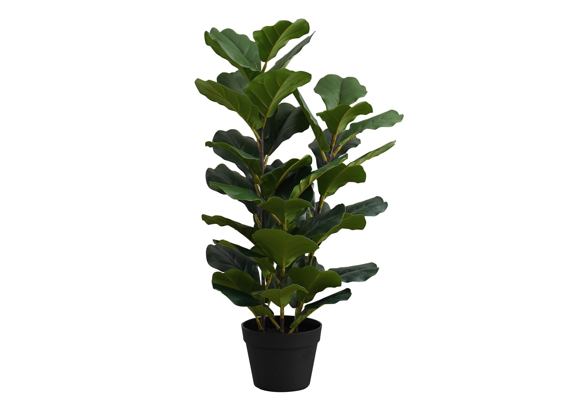 32" Tall Artificial Fiddle Tree Indoor Faux Plant