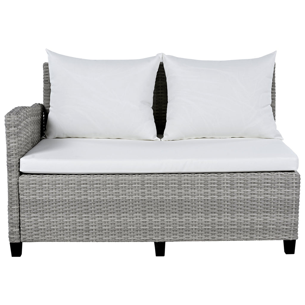 Tomax 5-Piece Outdoor Patio Rattan Sofa Set