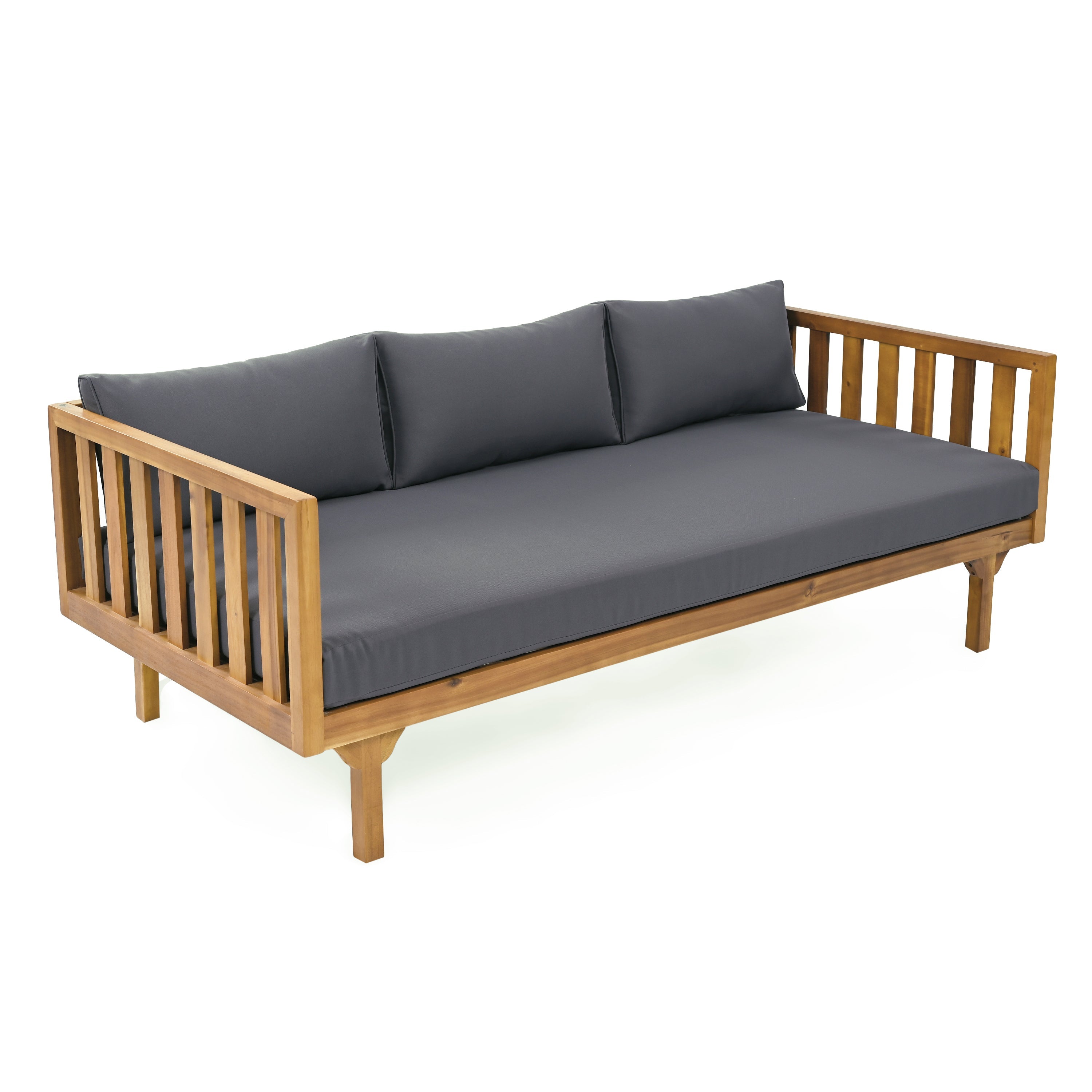 Claremont 3 Seater Daybed (Dark Gray)