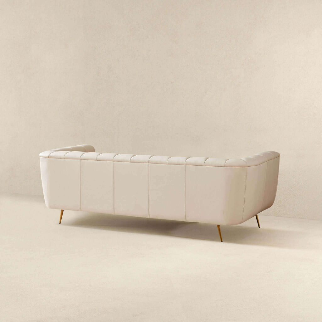 Lamattina - Genuine Italian Channel Tufted Sofa
