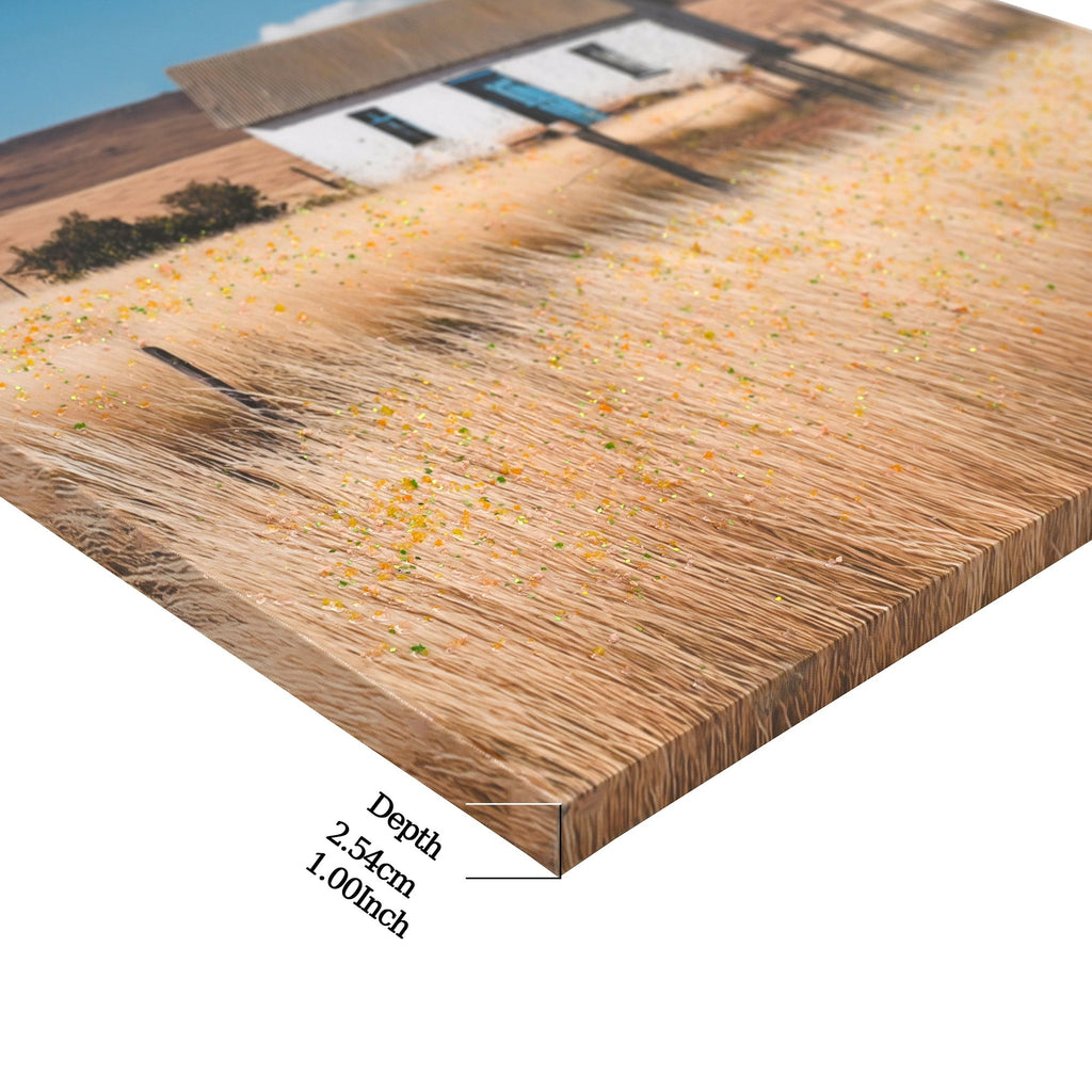 Farmhouse House Wall Art Canvas Print