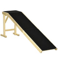 PawHut Dog Ramp for Bed with Non-Slip Carpet