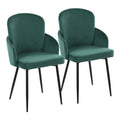 Dahlia - Contemporary Elegant Design Dining Chair (Set of 2)