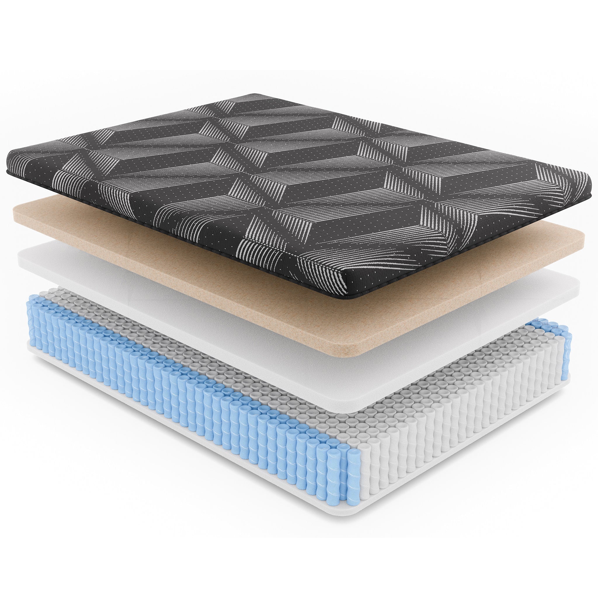 Diamond Matrix Copper Cooling Hybrid California King Mattress