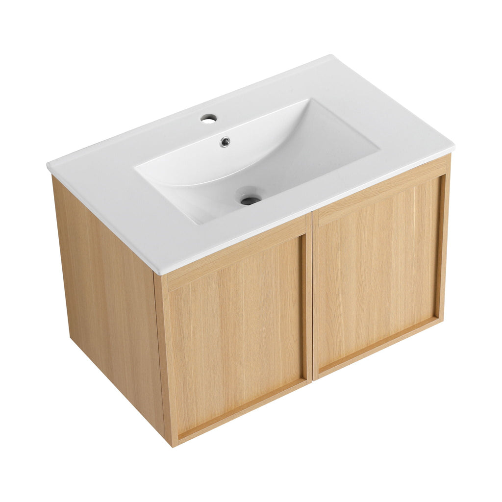 Floating Bathroom Vanity With Sink Combo