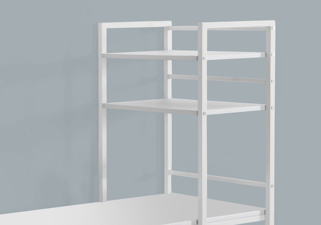 Computer Desk for Home Office with Laptop Storage Shelves