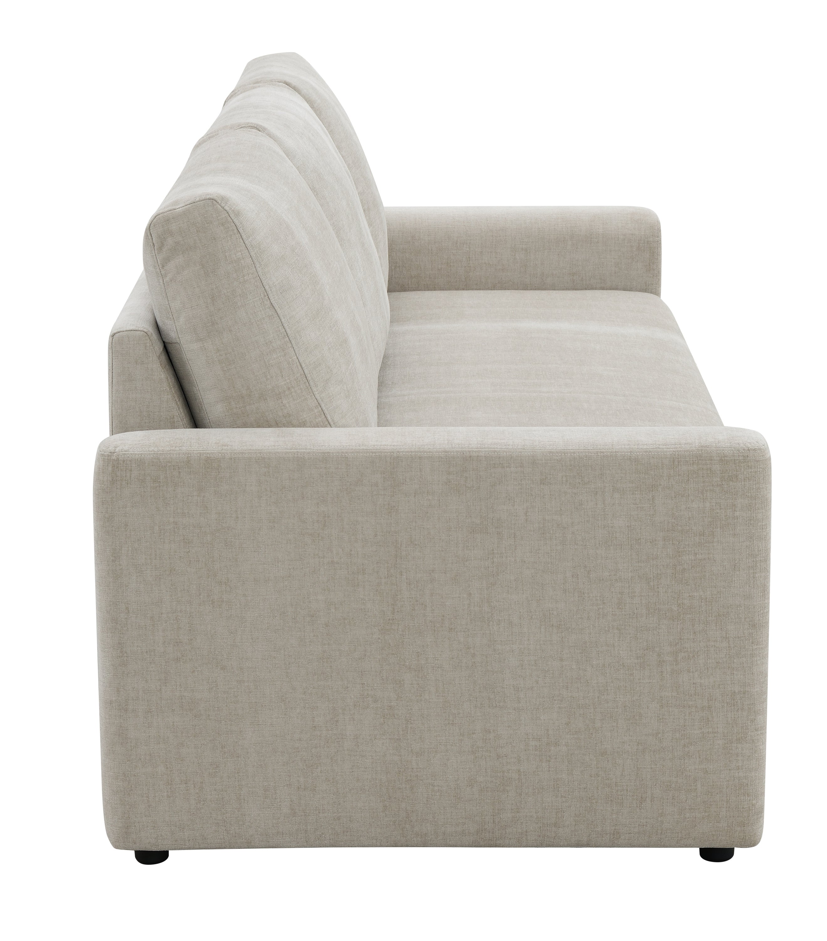Leira Beige Linen Pull Out Sleeper
