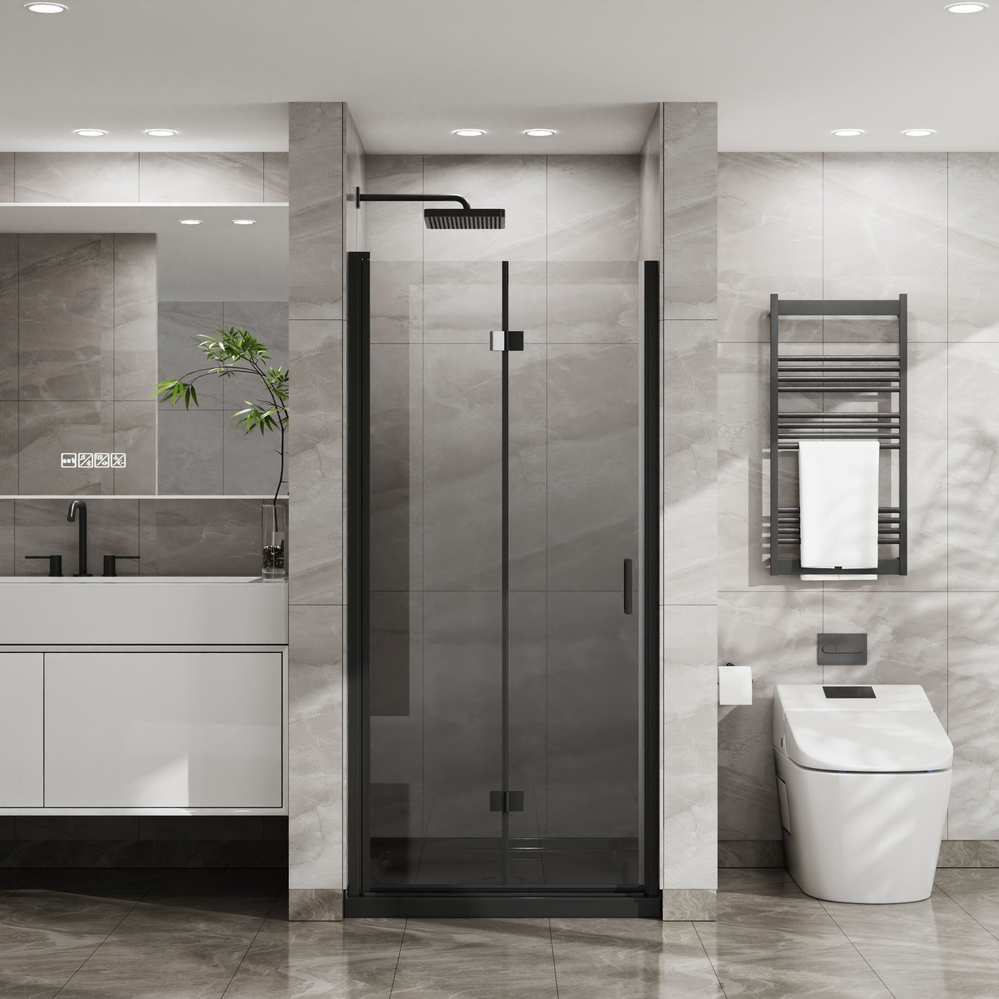 Goodyo - Frameless Glass Shower Door Bifold