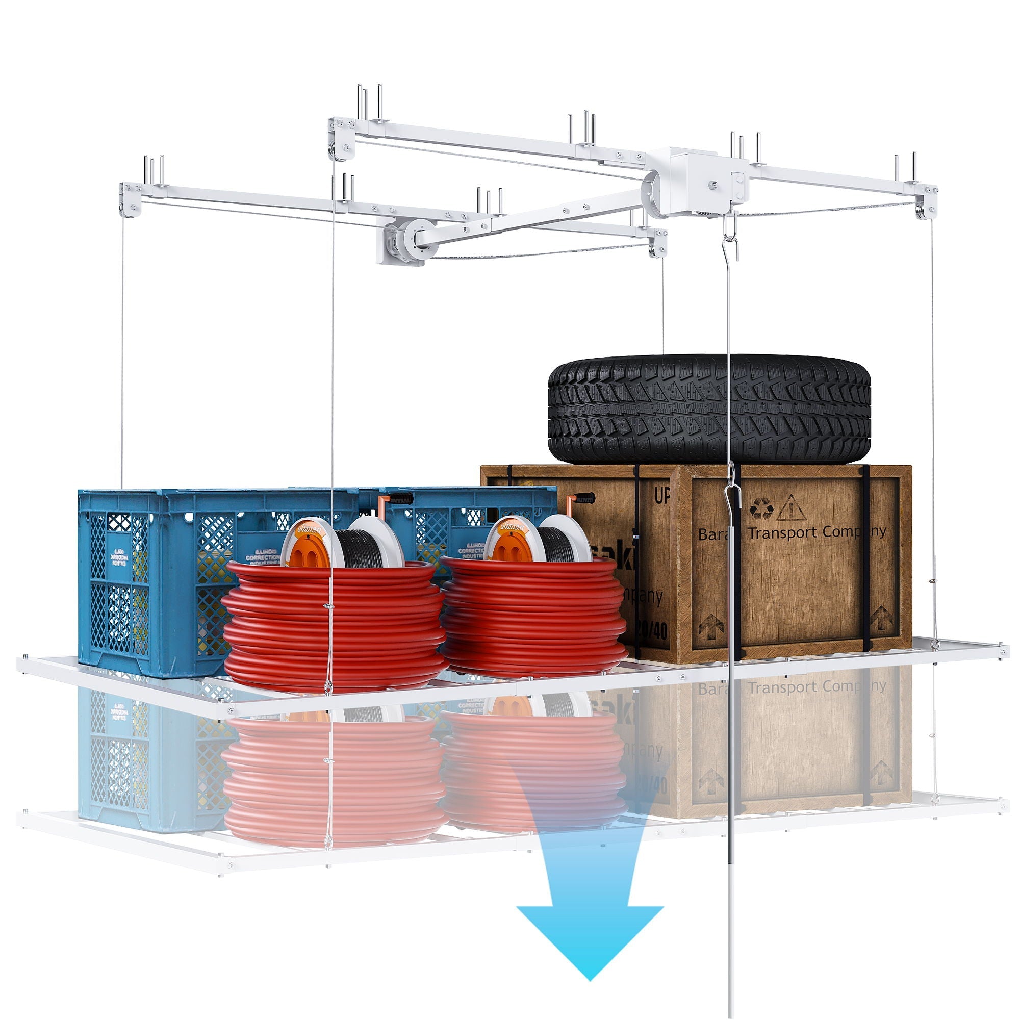 Overhead Garage Storage Rack