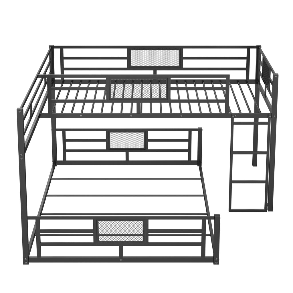 L-Shaped Bunk Bed & Safety Guaranteed