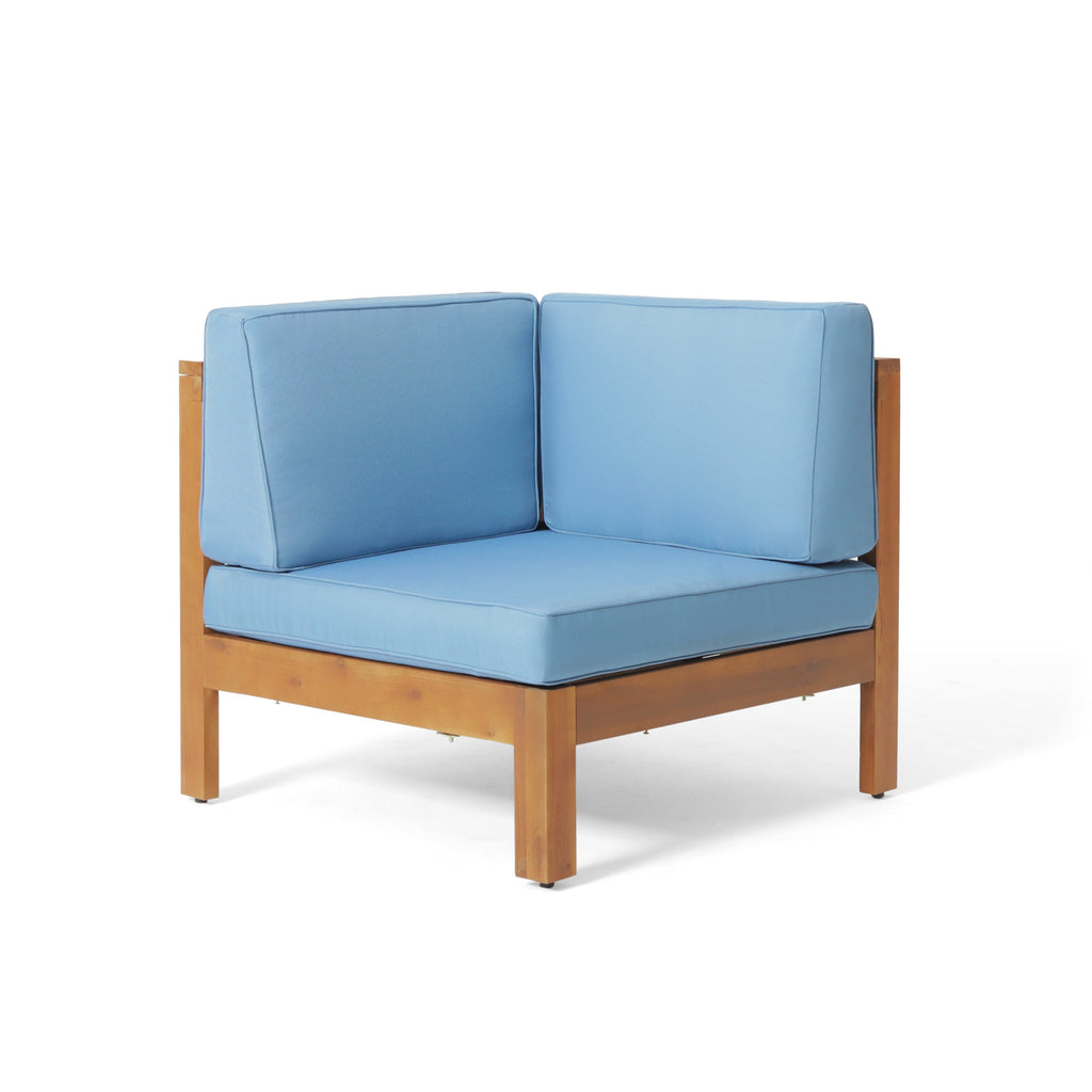Brava X-Back 4-Piece Sofa Set, Blue