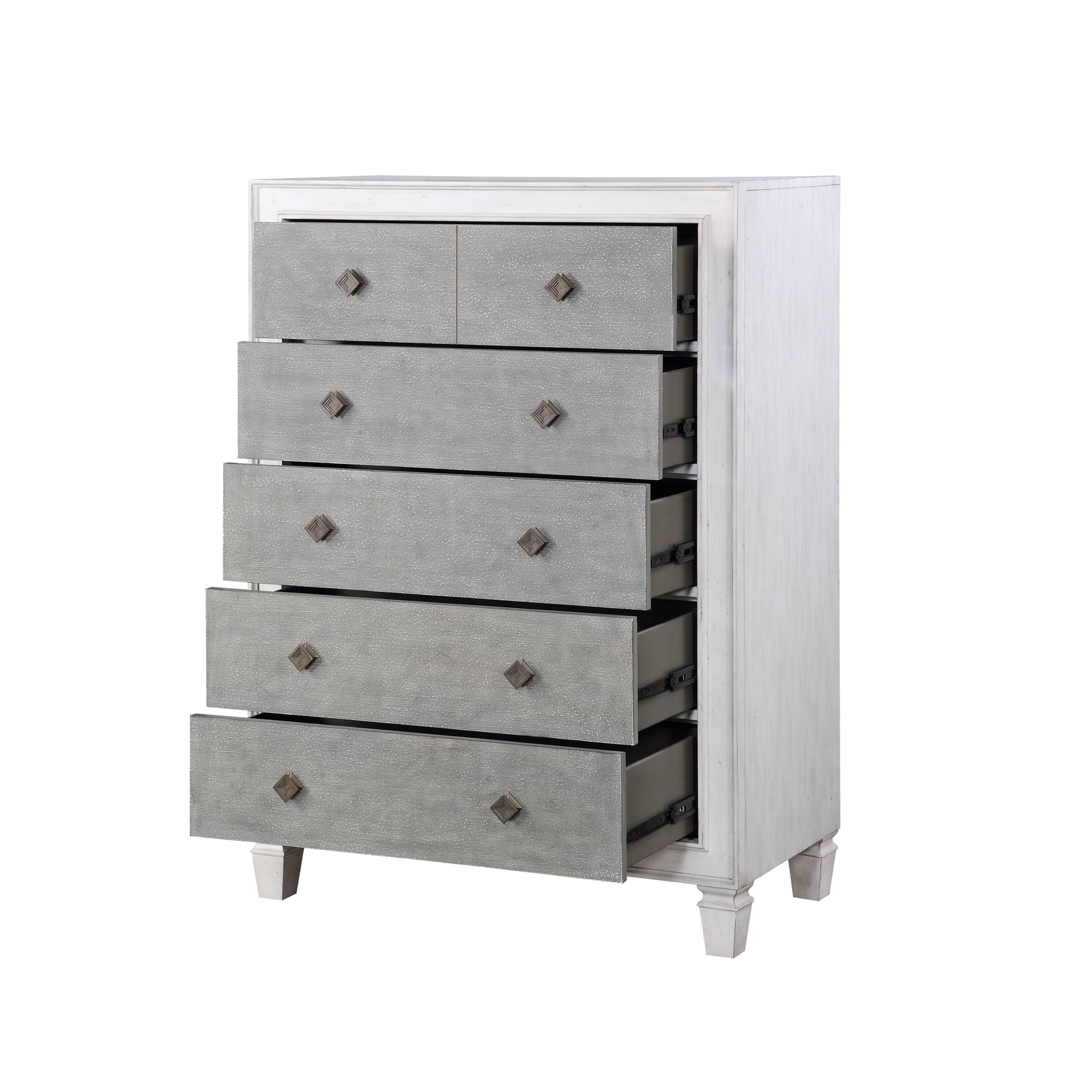 Katia Weathered Chest White
