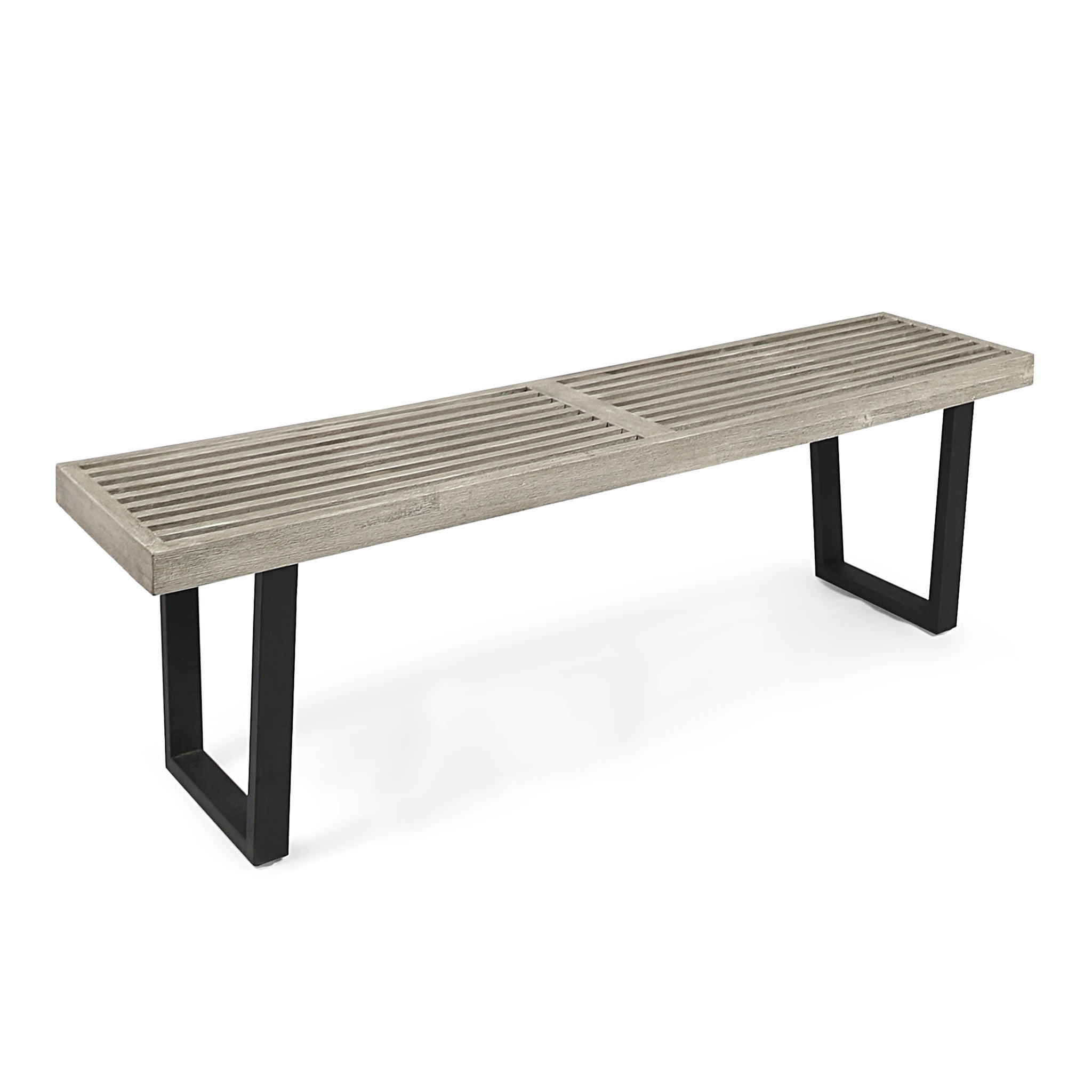 Intrinsic Outdoor Dining Bench With Slat Top
