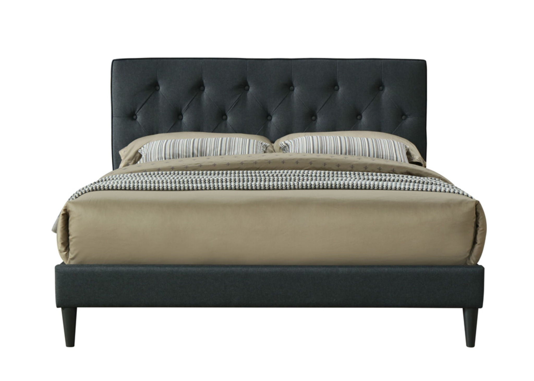 Channel Bed With USB, Elegant Design