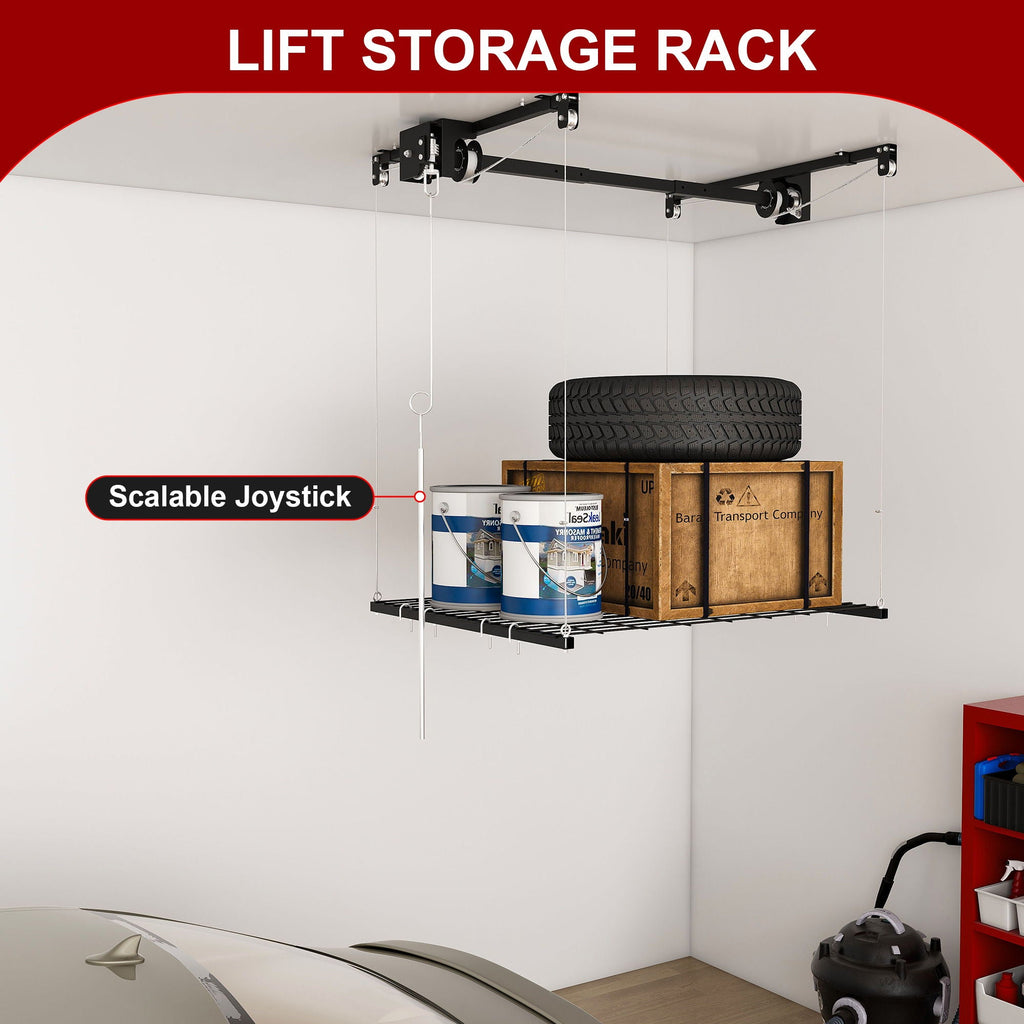 Overhead Garage Storage Rack
