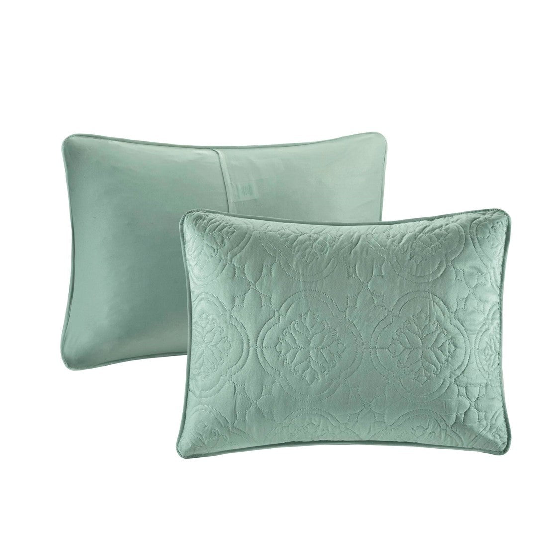 3 Piece Reversible Bedspread Set Seafoam King/Cal King