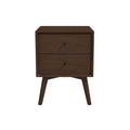 Caroline - Mid-Century Modern Style Night Stand 2 Drawer