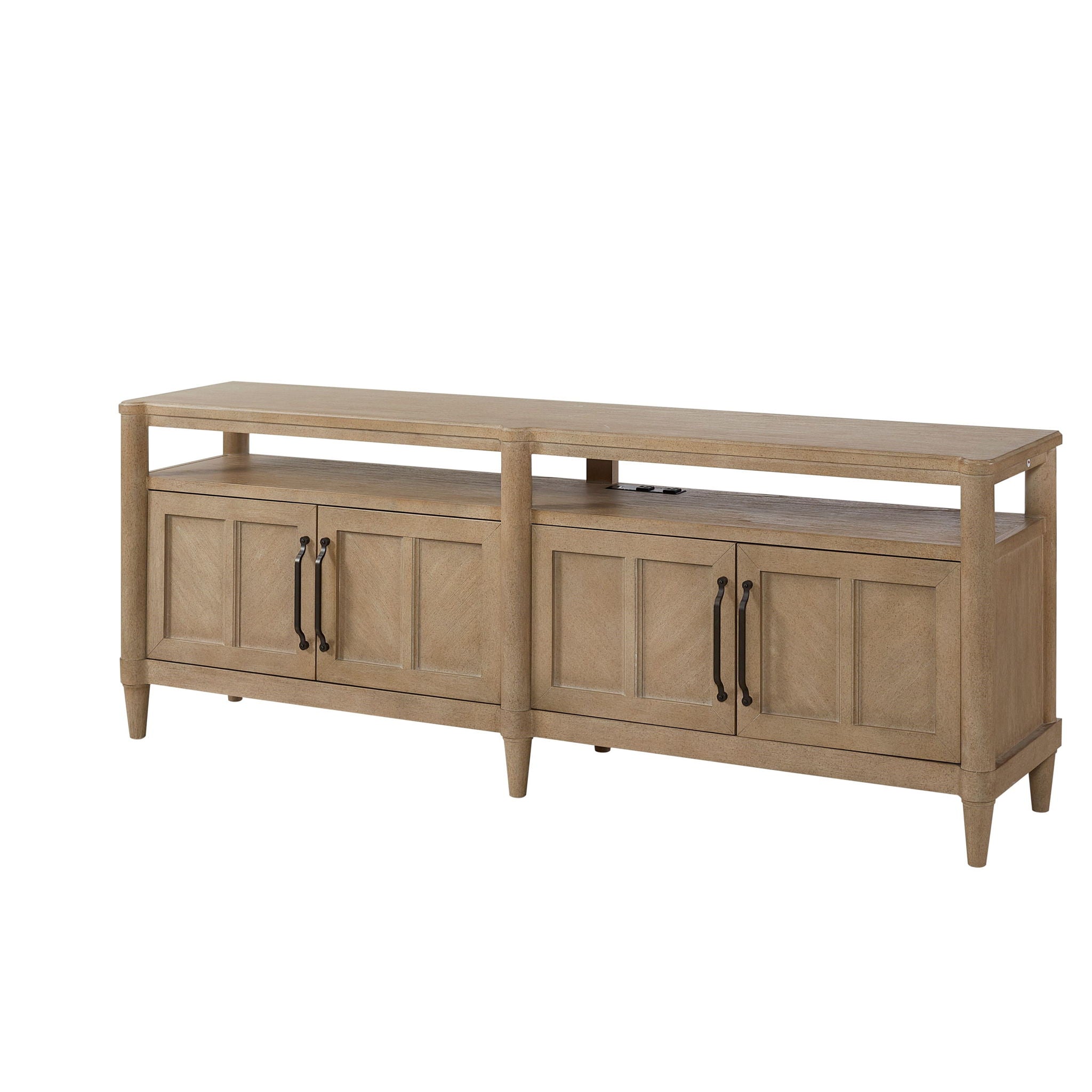 Entertainment Console With Storage - Sand