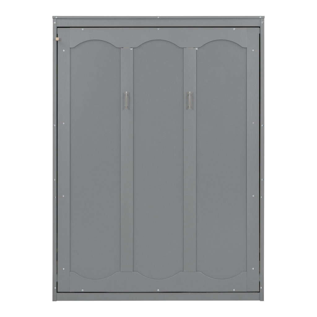 Murphy Wall Bed With Shelves, Space Saving