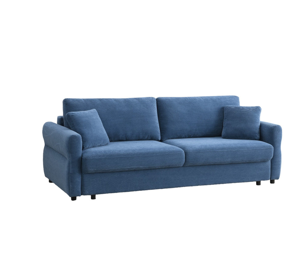 Haran Fabric Pull-Out Sleeper with Storage