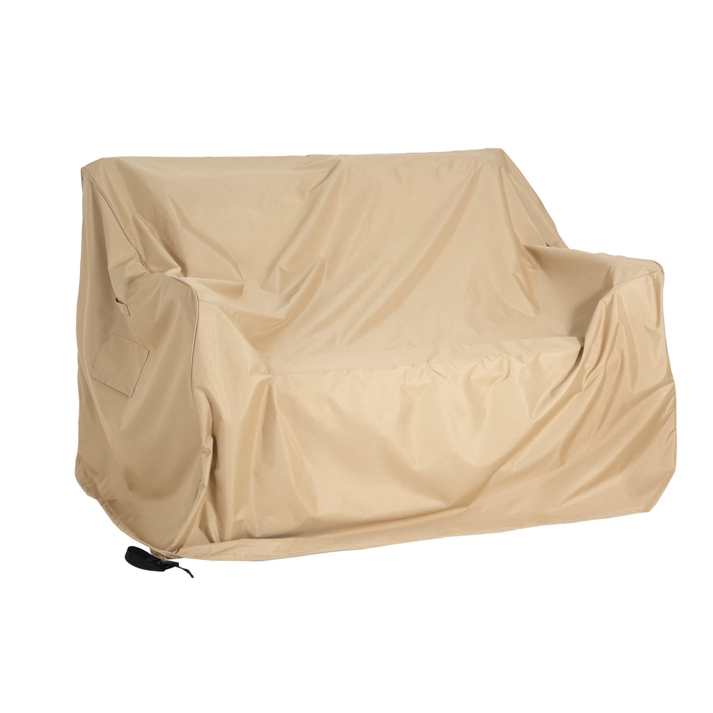 Shield Outdoor Loveseat Sofa Cover Beige