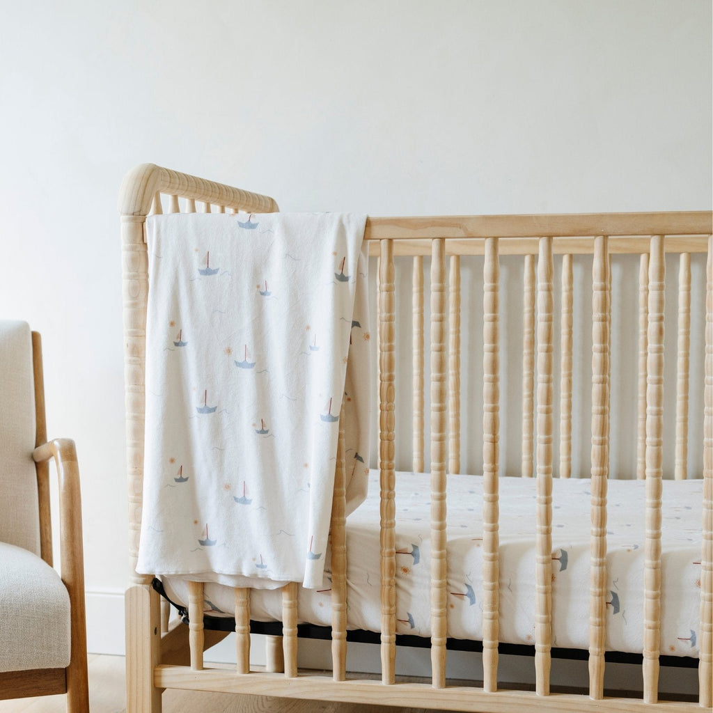 Minky Stretch Luxe Swaddle Blanket