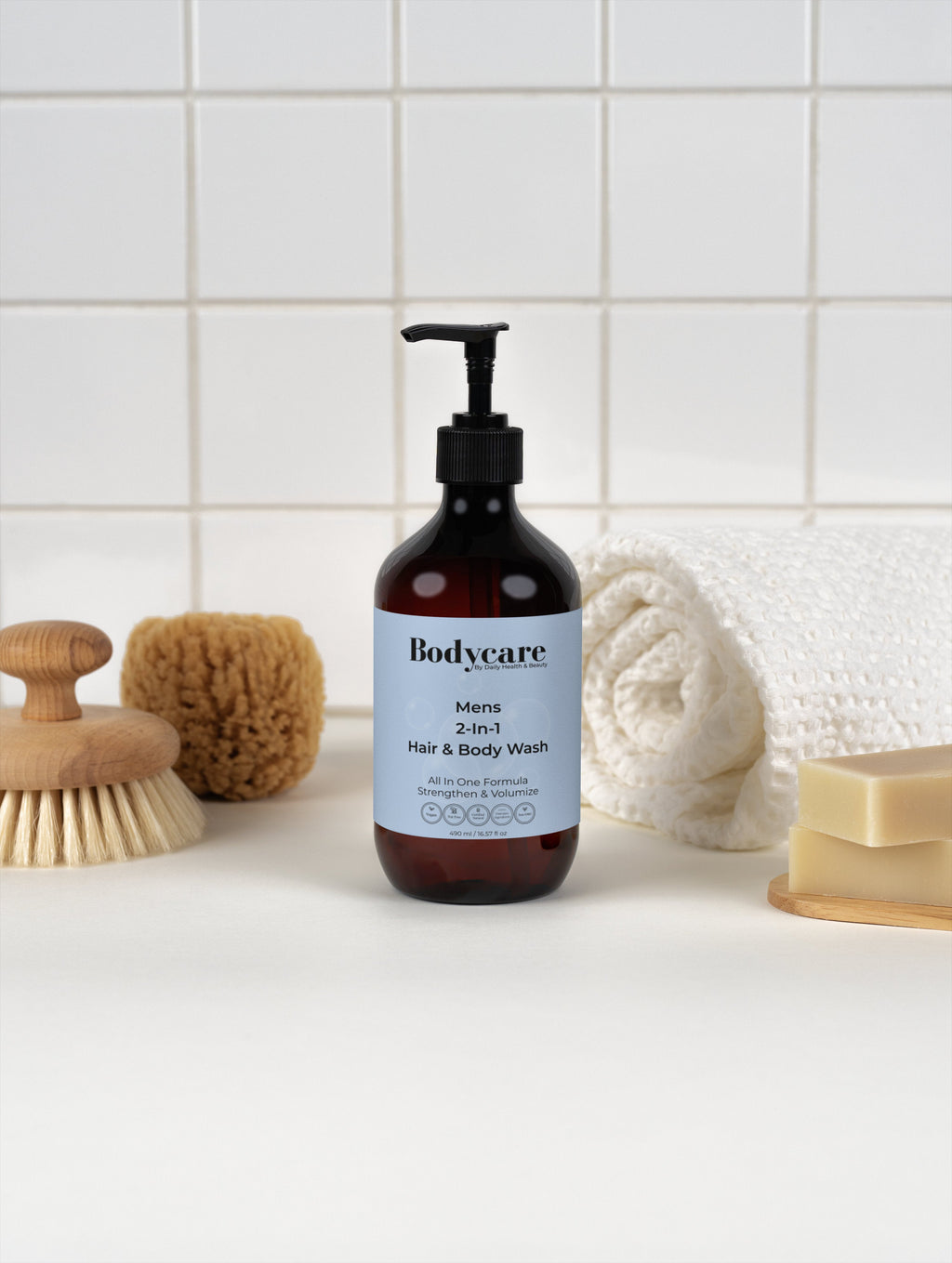 2-in-1 Hair & Body Wash For Men