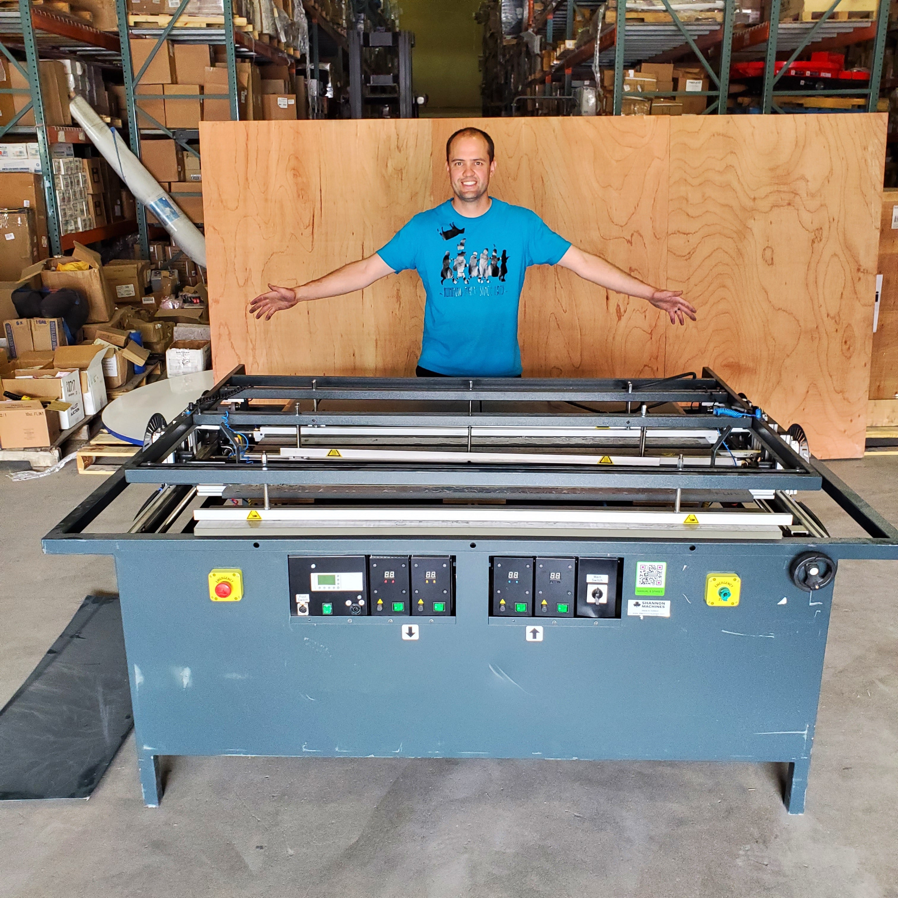 SHANNON Automatic Plastic Bending Machine ABM-D 135 (Damaged)
